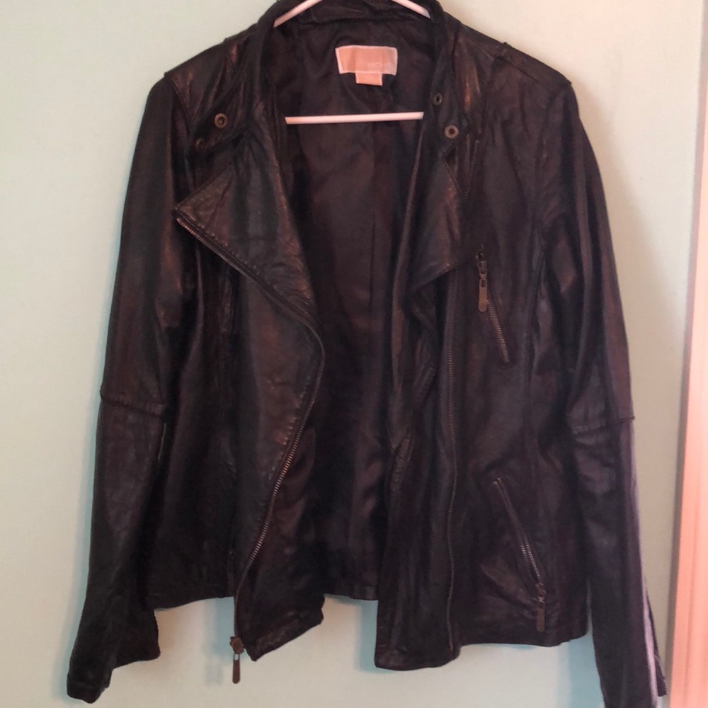 EUC Authentic Micheal Kors leather jacket